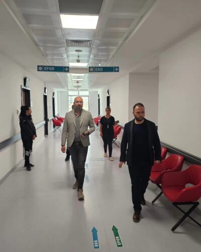 BAŞHEKİM ZOR’DAN SERVİSLERE YAKIN TAKİP VE MORAL ZİYARETİ