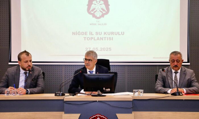 NİĞDE SU KURULU TOPLANDI