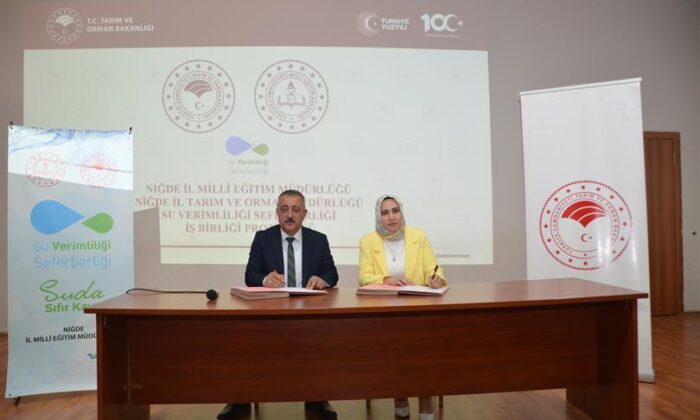 NİĞDE’DE SU VERİMLİLİĞİ İÇİN KURUMSAL İŞ BİRLİĞİ