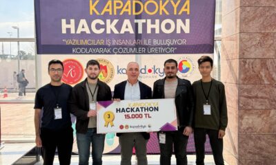 NİĞDE ÖMER HALİSDEMİR ÜNİVERSİTESİ ÖĞRENCİLERİ KAPADOKYA HACKATHON’DA BÜYÜK BAŞARIYA İMZA ATTI