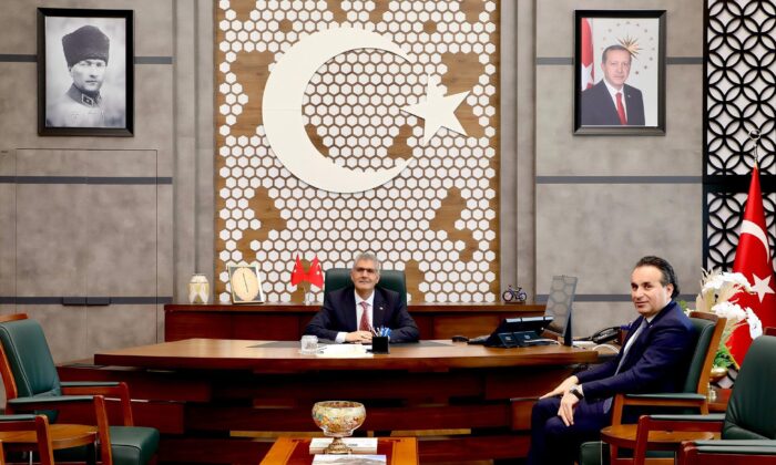 BOR KAYMAKAMI GÖKHAN GÖRGÜLÜARSLAN’DAN VALİ CAHİT ÇELİK’E ZİYARET