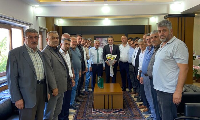 BOR MUHTARLARINDAN KAYMAKAM GÖKHAN GÖRGÜLÜARSLAN’A NEZAKET ZİYARETİ