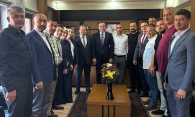 AK PARTİ BOR İLÇE TEŞKİLATINDAN KAYMAKAM GÖRGÜLÜARSLAN’A HAYIRLI OLSUN ZİYARETİ