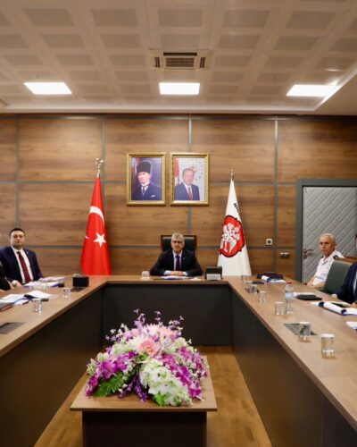 NİĞDE’DE ASAYİŞ VE GÜVENLİK DEĞERLENDİRME TOPLANTISI GERÇEKLEŞTİRİLDİ