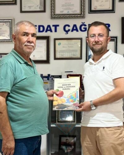 İSMET ÜNVER’DEN SEDAT ÇAĞLAR’A TEŞEKKÜR