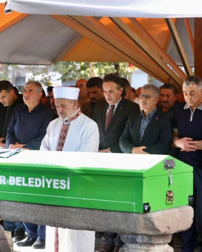 ESKİ MİLLETVEKİLİ ÇETİN’İN BABASI SON YOLCULUĞUNA UĞURLANDI