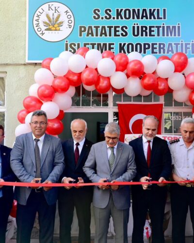 KONAKLI’DA PATATES ÜRETİM KOOPERATİFİ AÇILDI