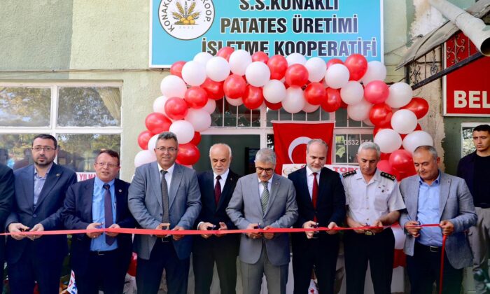 KONAKLI’DA PATATES ÜRETİM KOOPERATİFİ AÇILDI