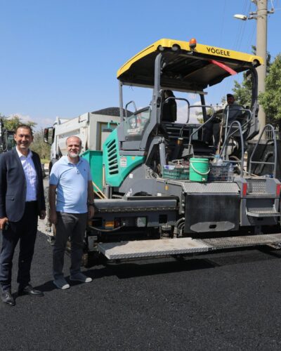 NÖHÜ BOR YERLEŞKESİNDE ASFALT ÇALIŞMALARI SONA GELİYOR