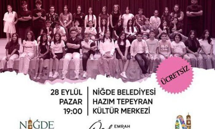 NİĞDE’DE GENÇ YETENEKLER SAHNEYE ÇIKIYOR: “GÜLDÜRÜLÜ TEMAŞA” OYUNU İZLEYİCİYLE BULUŞUYOR
