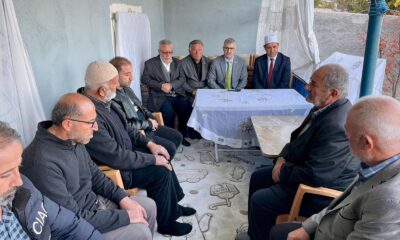 NİĞDE’DE ŞEHİT AİLESİNE TAZİYE ZİYARETİ