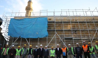 SUNGURBEY CAMİİ’NDE RESTORASYON ÇALIŞMALARI İNCELENDİ