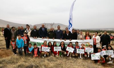 NİĞDE’DE 45 BİN 500 FİDAN TOPRAKLA BULUŞTURULDU