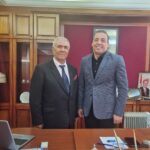 İSMET ÜNVER’DEN PROF. DR. SERKAN İBİŞ’E NEZAKET ZİYARETİ