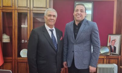 İSMET ÜNVER’DEN PROF. DR. SERKAN İBİŞ’E NEZAKET ZİYARETİ