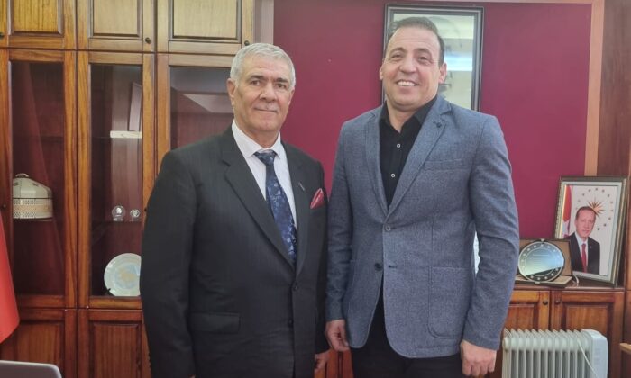 İSMET ÜNVER’DEN PROF. DR. SERKAN İBİŞ’E NEZAKET ZİYARETİ