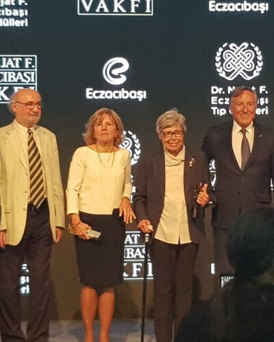 ECZACIBAŞI TIP ONUR ÖDÜLÜ BORLU BİLİM İNSANI PROF. DR. İMRAN ÖZALP’E VERİLDİ