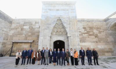 NİĞDE PROTOKOLÜNDEN AKSARAY SULTANHANI’NA ZİYARET