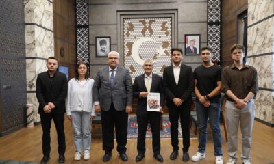 TIBBİYELİLERDEN VALİ CAHİT ÇELİK’E ZİYARET