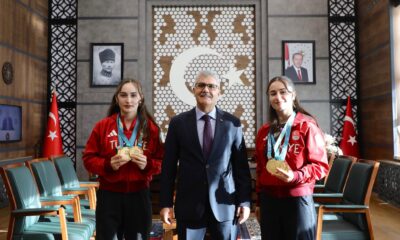 CANSEL VE AYSEL ÖZKAN’DAN VALİ ÇELİK’E BAŞARI ZİYARETİ