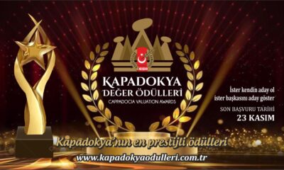 KAPADOKYA DEĞER ÖDÜLLERİ SAHİPLERİNİ BULACAK