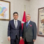 İSMET ÜNVER’DEN KAYMAKAM BAĞIŞ’A TAZİYE ZİYARETİ