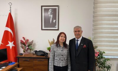 İSMET ÜNVER’DEN YURT MÜDÜRÜ FUNDA TUNÇ’A ZİYARET