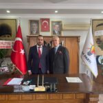 İSMET ÜNVER’DEN İL BAŞKANI EREN’E HAYIRLI OLSUN ZİYARETİ