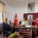 İSMET ÜNVER’DEN İL MÜDÜRÜ BAŞTÜRK’E ZİYARET