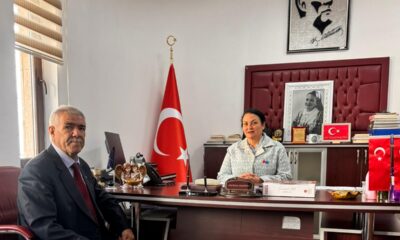 İSMET ÜNVER’DEN İL MÜDÜRÜ BAŞTÜRK’E ZİYARET