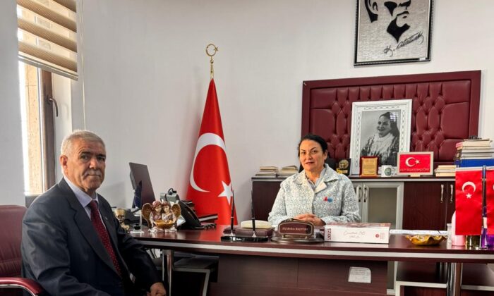 İSMET ÜNVER’DEN İL MÜDÜRÜ BAŞTÜRK’E ZİYARET