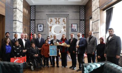 3 ARALIK’TA ÖZEL BİREYLERDEN VALİ ÇELİK’E ZİYARET