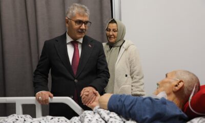 VALİ CAHİT ÇELİK’TEN ŞEHİT AİLELERİNE ZİYARET