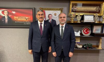 USLU’DAN UZKURT’A GAZİ MECLİS’TE ZİYARET