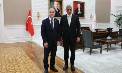 REKTÖR PROF. DR. HASAN USLU, SAĞLIK BAKANI MEMİŞOĞLU’NU ZİYARET ETTİ