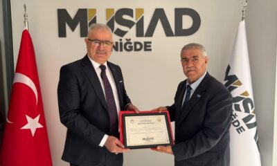 MÜSİAD NİĞDE’DEN 10 OCAK’TA GAZETECİLERE ÇEVRE DUYARLI HEDİYE