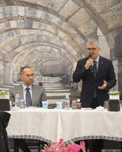 NİĞDE’DE GÜVENLİK ARAÇLARINA DESTEK VEREN HAYIRSEVERLERLE BULUŞMA