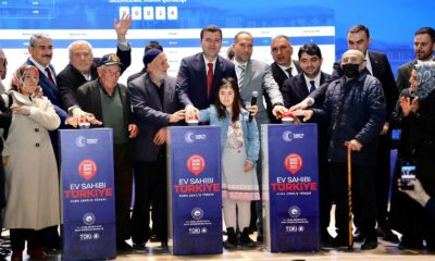 NİĞDE’DE 2 BİN 604 SOSYAL KONUT İÇİN KURA ÇEKİLDİ