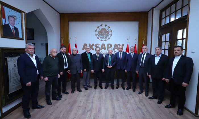 NİĞDELİ DERNEK BAŞKANLARINDAN VALİ MURAT DURU’YA HAYIRLI OLSUN ZİYARETİ