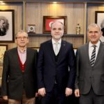 MHP’Lİ ESKİ İLÇE BAŞKANLARINDAN REKTÖR USLU’YA ZİYARET