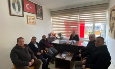 NESOB BAŞKANI YEŞİL VE BOR ODA BAŞKANLARINDAN AK PARTİ BOR İLÇE BAŞKANLIĞINA ZİYARET