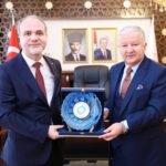 REKTÖR USLU’DAN AKSARAY VALİSİ MURAT DURU’YA “HAYIRLI OLSUN” ZİYARETİ