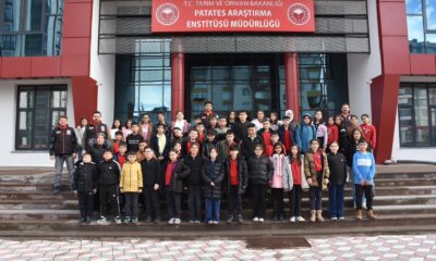 NİĞDE’DE PATATES ENSTİTÜSÜNE ÖĞRENCİ ZİYARETİ