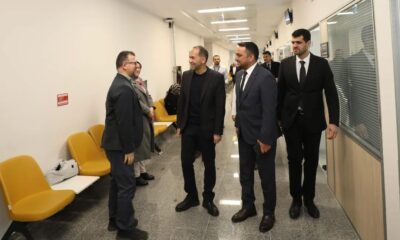 BAŞKAN ÖZDEMİR VE İL SAĞLIK MÜDÜRÜ İNAN’DAN DİŞ HASTANESİ’NE ZİYARET