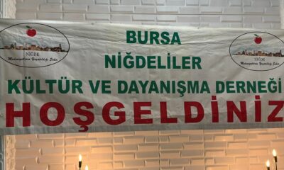 BURSA’DA NİĞDELİLER GÜNÜ İFTARINDA BİRLİK SOFRASI KURULDU