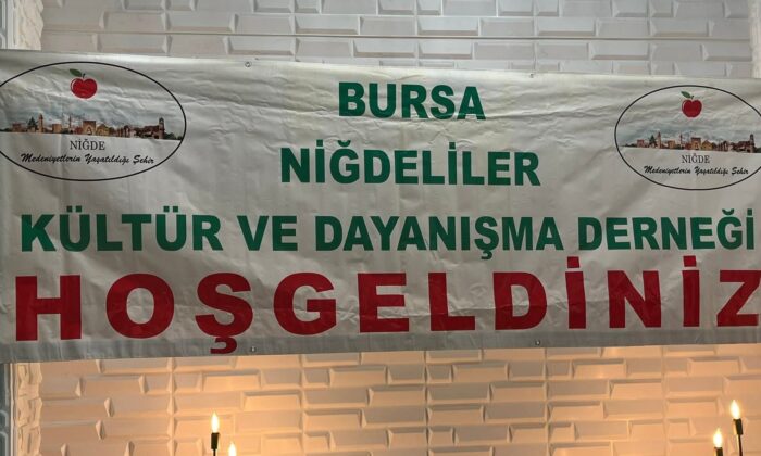 BURSA’DA NİĞDELİLER GÜNÜ İFTARINDA BİRLİK SOFRASI KURULDU
