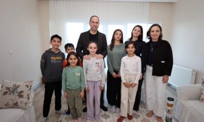 BAŞKAN ÖZDEMİR’DEN ÇAT KAPI ZİYARET