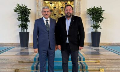 BAŞKAN HALİSDEMİR ANKARA’DA TEMASLARDA BULUNDU