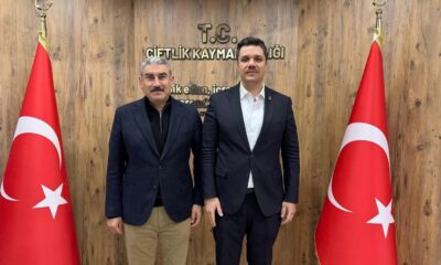 MİLLETVEKİLİ UZKURT’TAN ÇİFTLİK KAYMAKAMI TURAN’A ZİYARET