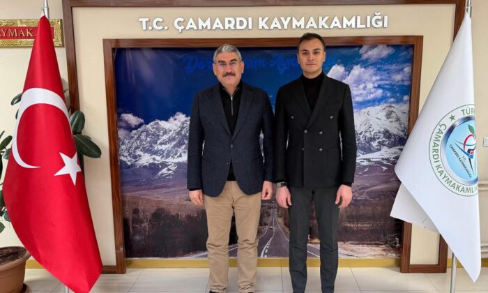 MİLLETVEKİLİ UZKURT’TAN ÇAMARDI KAYMAKAMI BEKTAŞ’A ZİYARET